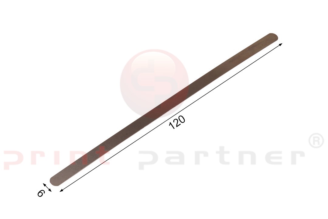 Bogentrenner 0,15 mm - 120x6mm (12 Stücke)