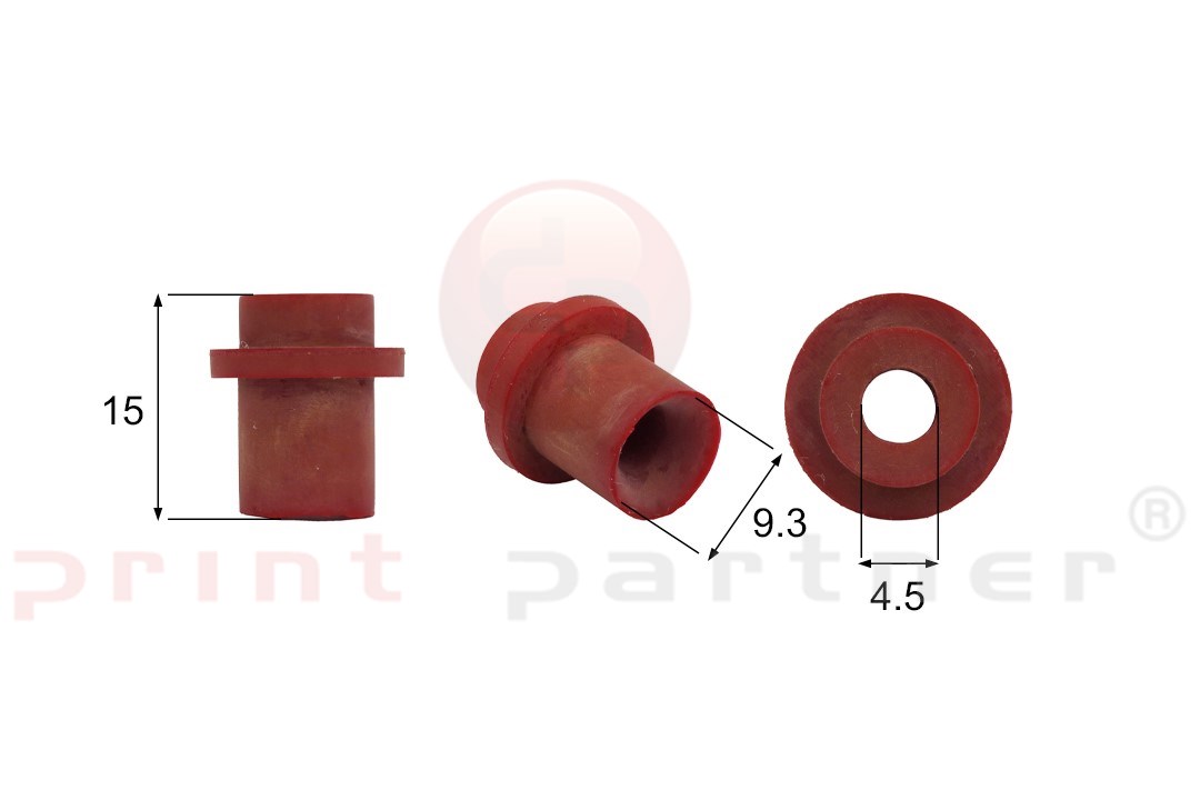 Förmigen Gummisauger RS/00057 - 12 Stück