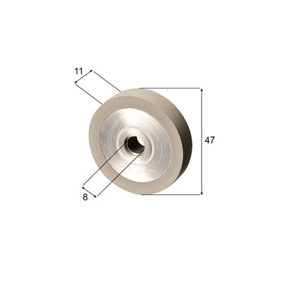 Rolle für Heidelberg (aus Gummi, soft)