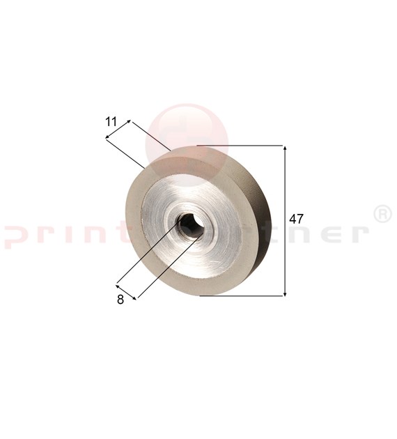 Feeder wheel for Heidelberg (soft rubber)