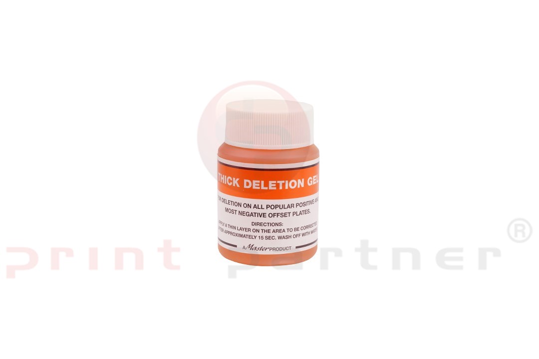 Thick Positive Deletion Gel