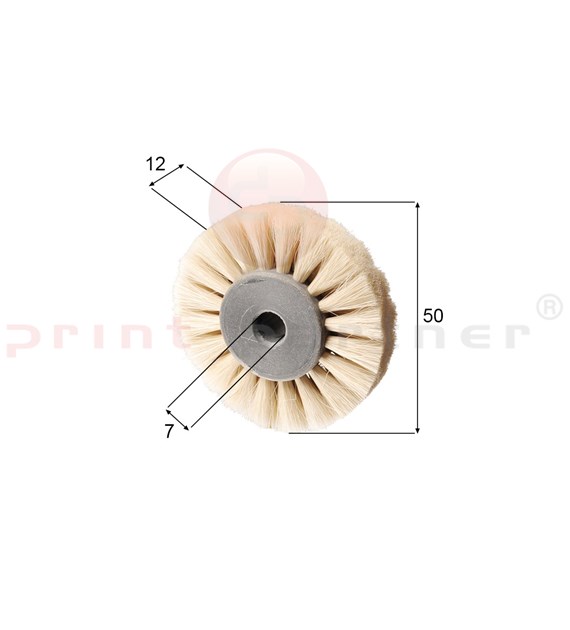 Brush wheel for Shinohara Fuji