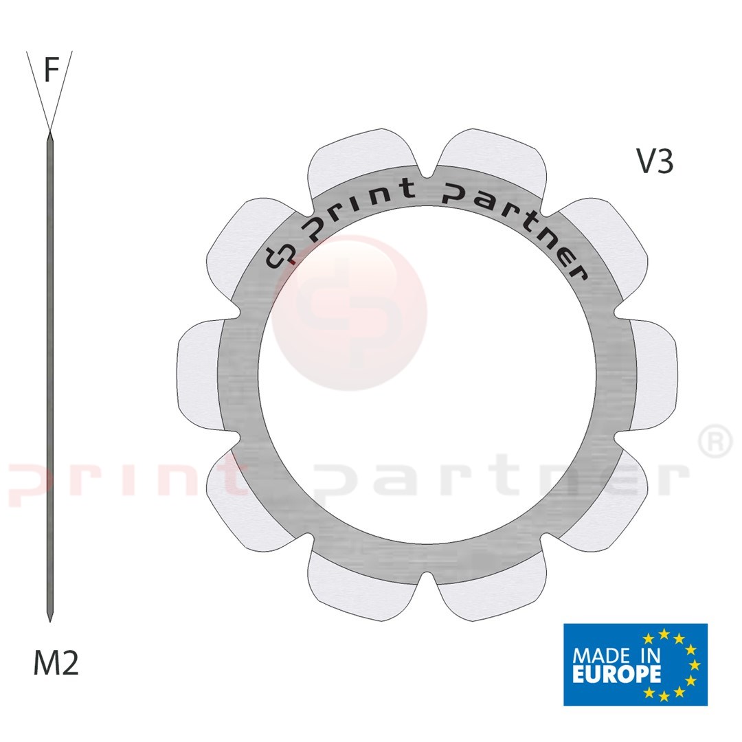 Perforiermesser 26x38,5x2,0mm - Z10