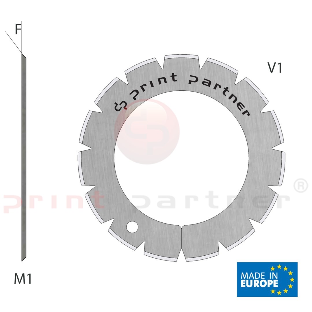 Perforating blade 40x61,5x0,5mm - Z15