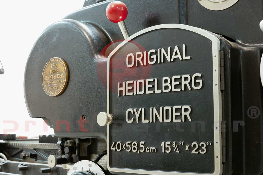 Double gripper for Heidelberg Cylinder