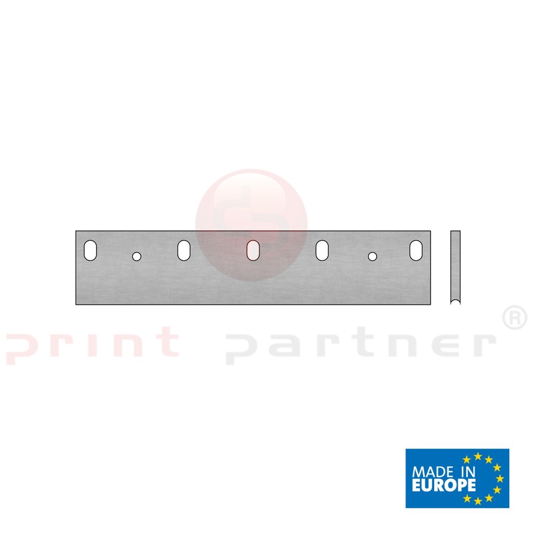 Nóż HEIDELBERG V-FASE,Punch cut 362x76x10mm