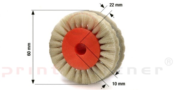 Brush wheel for KBA (without bearings)