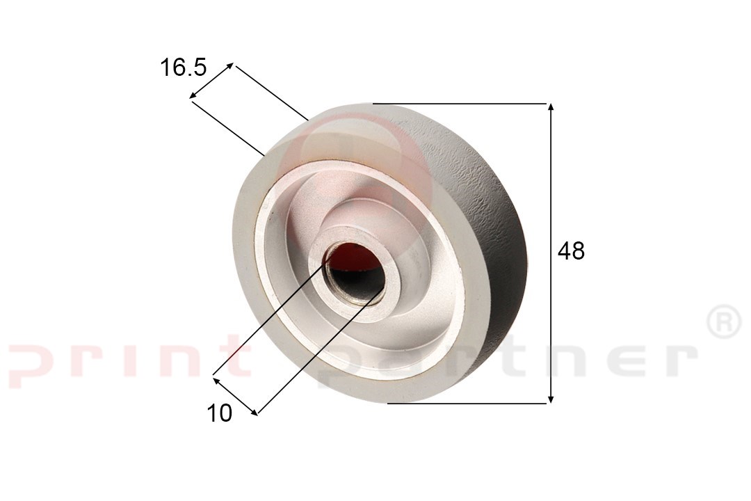 Feeder wheel for KBA / Miller (rubber)