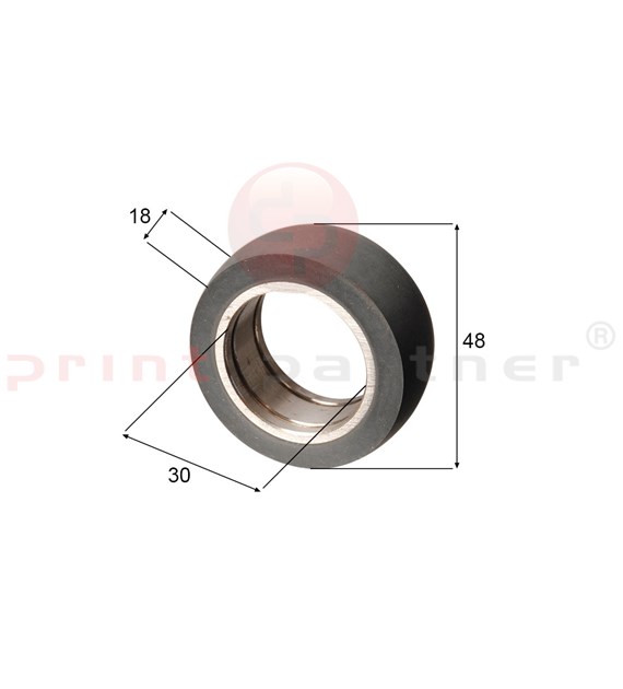 Take roller wheel for KBA (without bearing)